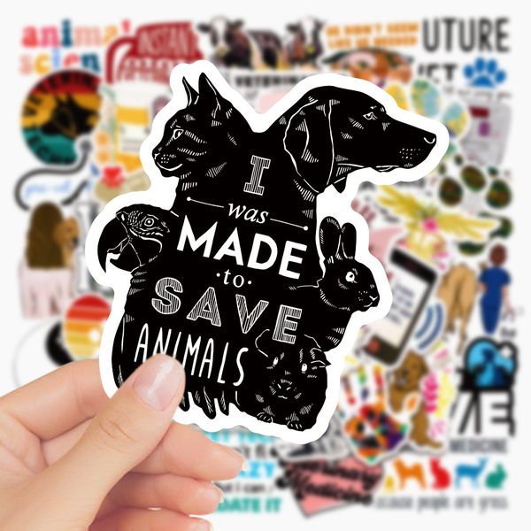 50pcs cartoon animal science stickers for kids skate accessories vinyl waterproof sticker for skateboard lapluggage phone case decals party
50pcs cartoon animal science stickers for kids skate accessories vinyl waterproof sticker for skateboard lapluggage phone case decals party
