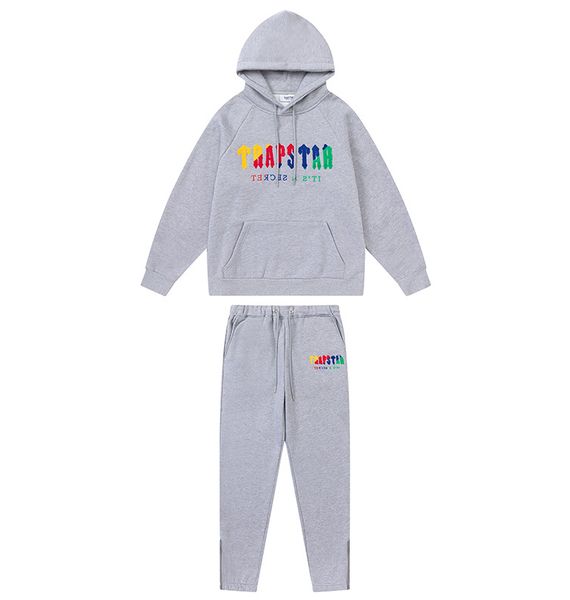 european and american trend fashion men's and women's casual hoodie plus velvet hoodie sports suit couple suit, Gray
european and american trend fashion men's and women's casual hoodie plus velvet hoodie sports suit couple suit, Gray