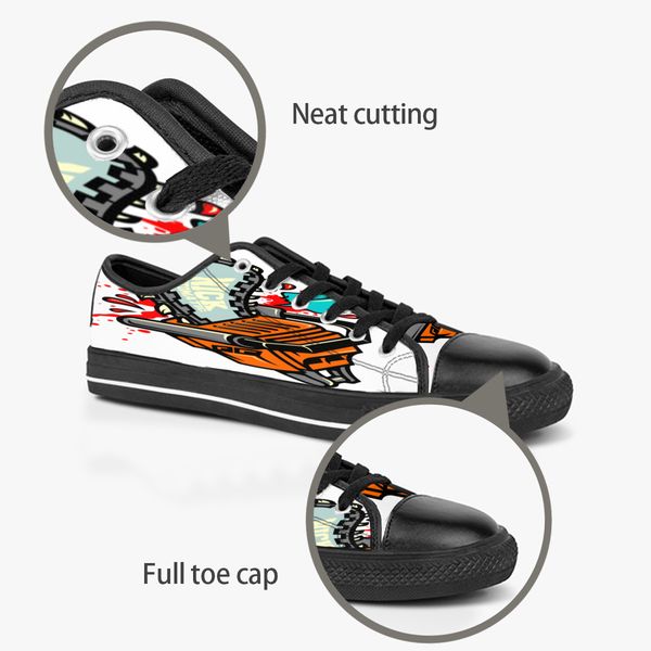 diy custom shoes classic canvas skateboard casual accept triple black customization uv printing low cut mens womens sports sneakers waterpro
diy custom shoes classic canvas skateboard casual accept triple black customization uv printing low cut mens womens sports sneakers waterpro