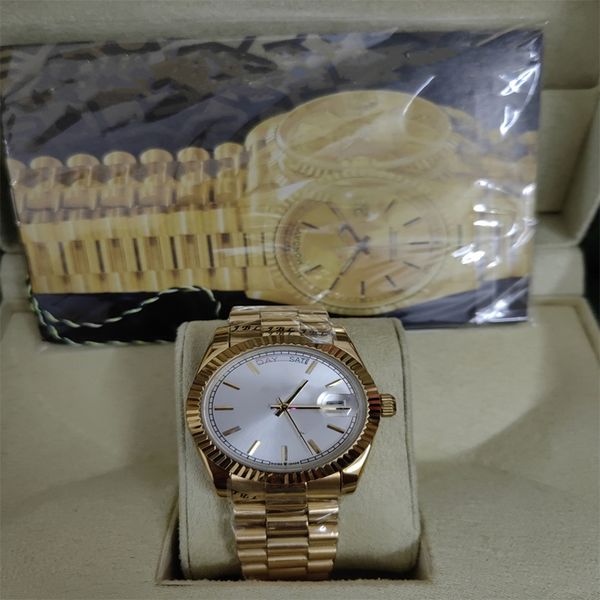with original box seller mans watch size 41mm sapphire glass wristwatch 2813 movement automatic mechanical movement watches 2023, Slivery;brown
with original box seller mans watch size 41mm sapphire glass wristwatch 2813 movement automatic mechanical movement watches 2023, Slivery;brown