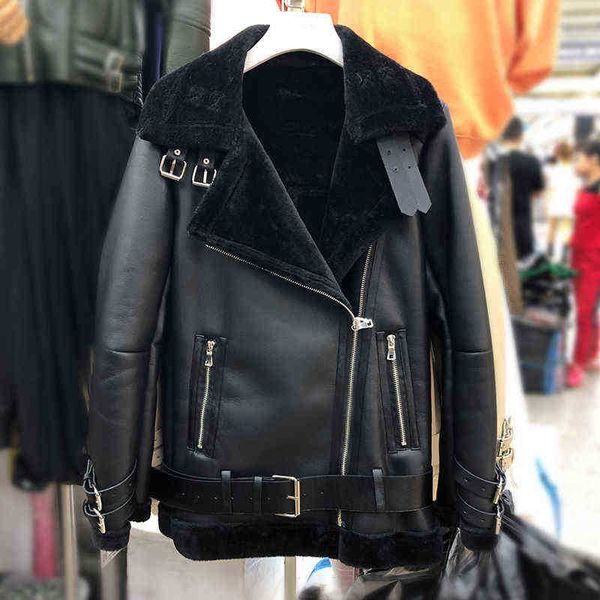 fitaylor winter warm black leather wool blend jacket women casual moto biker jacket longs sleeves 2022 windproof snow runner j220727
fitaylor winter warm black leather wool blend jacket women casual moto biker jacket longs sleeves 2022 windproof snow runner j220727