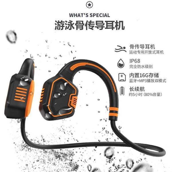 private model ip68 deep waterproof bone conduction headset magnetic suction charging swimming sports bluetooth
private model ip68 deep waterproof bone conduction headset magnetic suction charging swimming sports bluetooth