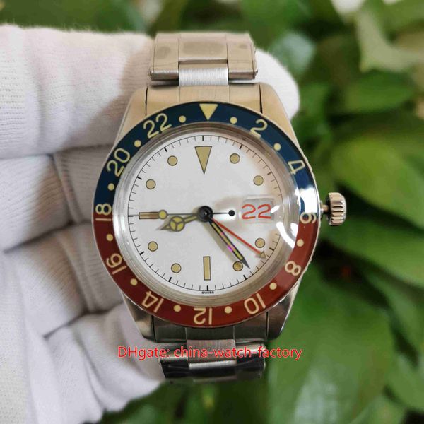 bp maker mens watch a2836 watches classic 40mm vintage gmt 16710 matte dial red blue pepsi sapphire glass eta 2836 movement mechanical autom, Slivery;brown
bp maker mens watch a2836 watches classic 40mm vintage gmt 16710 matte dial red blue pepsi sapphire glass eta 2836 movement mechanical autom, Slivery;brown