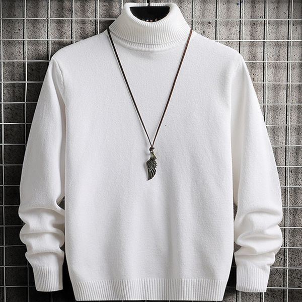 men's sweaters spring autumn acrylic turtleneck long sleeve pullover knitted solid slim thin korean style fashion casual 221114, White;black
men's sweaters spring autumn acrylic turtleneck long sleeve pullover knitted solid slim thin korean style fashion casual 221114, White;black