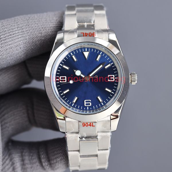 

Luxury Designer Men's Watch Blue Dial 42mm / 39mm /36mm Automatic Mechanical Movement ST9 Stainless Steel 904L Blue Crystal Waterproof Montre De Luxe Watch dhgate watch, Sapphire