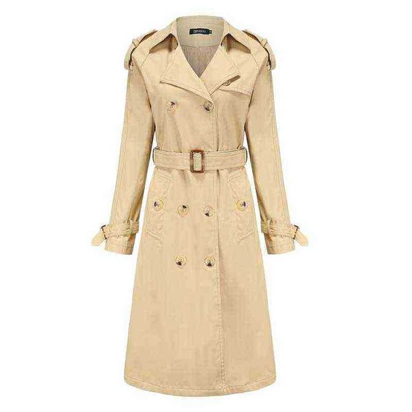 autumn winter long trench coat women 2021 new long sleeve fashion double breasted plus size female outfit casual windbreaker j220727, Black
autumn winter long trench coat women 2021 new long sleeve fashion double breasted plus size female outfit casual windbreaker j220727, Black