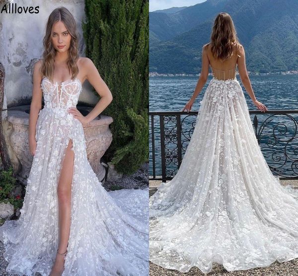 floral lace boho beach a line wedding dresses sweetheart side split plus size bridal gowns sweep train open back fashion robes de mariee boh, White
floral lace boho beach a line wedding dresses sweetheart side split plus size bridal gowns sweep train open back fashion robes de mariee boh, White