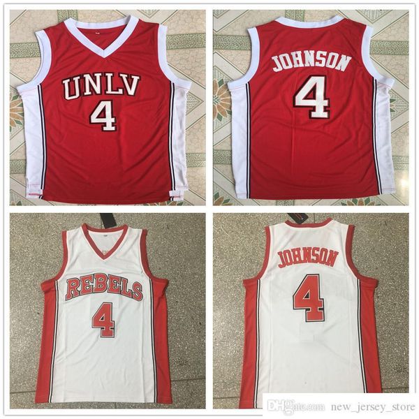 stitched ncaa vintage basketball jerseys college university of nevada las vegas larry 4 johnson jersey unlv #4 red stitched shirts s-2xl, Black
stitched ncaa vintage basketball jerseys college university of nevada las vegas larry 4 johnson jersey unlv #4 red stitched shirts s-2xl, Black