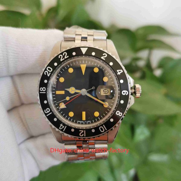 bp maker v2 mens watch antique 40mm gmt 16710 16750 vintage black dial watches jubilee bracelet sapphire asia 2813 movement mechanical autom, Slivery;brown
bp maker v2 mens watch antique 40mm gmt 16710 16750 vintage black dial watches jubilee bracelet sapphire asia 2813 movement mechanical autom, Slivery;brown