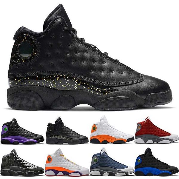 13 13s basketball shoes for men red flint hyper royal gold glitter court purple reverse bred mens trainers sneaker size 7-13, Black
13 13s basketball shoes for men red flint hyper royal gold glitter court purple reverse bred mens trainers sneaker size 7-13, Black