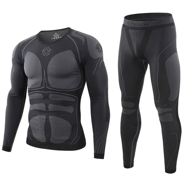 mens thermal underwear winter warm tight tactical sets men outdoor function breathable training cycling thermo long johns 221113, Black;white
mens thermal underwear winter warm tight tactical sets men outdoor function breathable training cycling thermo long johns 221113, Black;white