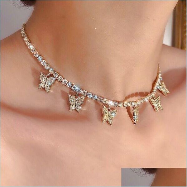 pendant necklaces fashion butterfly pendant necklace female rhinestone shining statement crystal charm choker for woman jewelry gift dhqlu, Silver
pendant necklaces fashion butterfly pendant necklace female rhinestone shining statement crystal charm choker for woman jewelry gift dhqlu, Silver