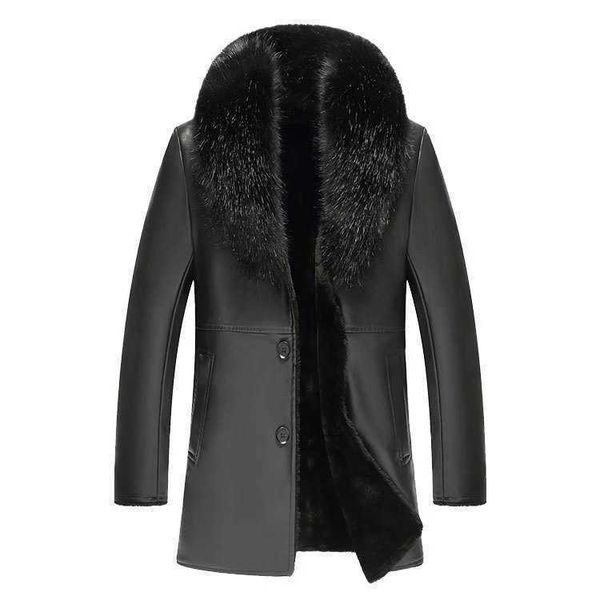 men's fur faux fur winter faux fur collar pu leather mens velvet thick warm fluffy coat long sleeve casual black windbreaker jacket mal
men's fur faux fur winter faux fur collar pu leather mens velvet thick warm fluffy coat long sleeve casual black windbreaker jacket mal