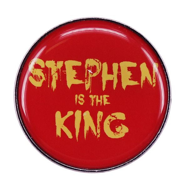 stephen is the king pin brooch cute anime movies games hard enamel pins collect metal cartoon brooch, Blue
stephen is the king pin brooch cute anime movies games hard enamel pins collect metal cartoon brooch, Blue