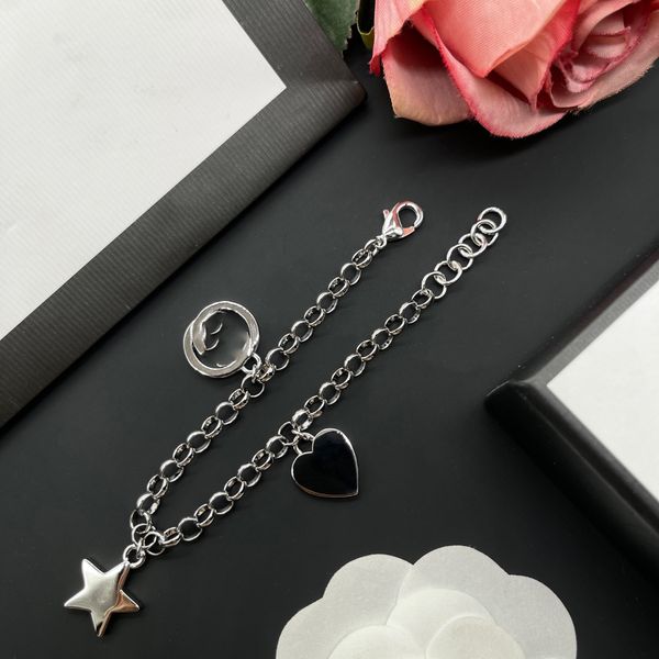 necklace with star and love shape fashion jewelry new fashion men women universal couple gift presented in box, Silver
necklace with star and love shape fashion jewelry new fashion men women universal couple gift presented in box, Silver