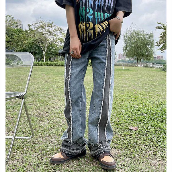men's jeans vibe style patchwork vintage baggy men grunge jeans pants y2k ripped tassel straight women loose denim trousers pantn homme, Blue
men's jeans vibe style patchwork vintage baggy men grunge jeans pants y2k ripped tassel straight women loose denim trousers pantn homme, Blue