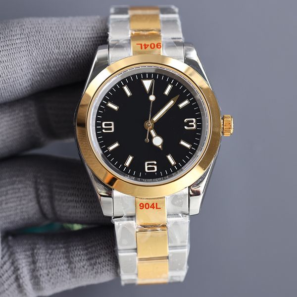 black dial luxury men's watch 40mm m124273 automatic mechanical st9 stainless steel 904l scratch resistant blue crystal quality montre, Slivery;brown
black dial luxury men's watch 40mm m124273 automatic mechanical st9 stainless steel 904l scratch resistant blue crystal quality montre, Slivery;brown
