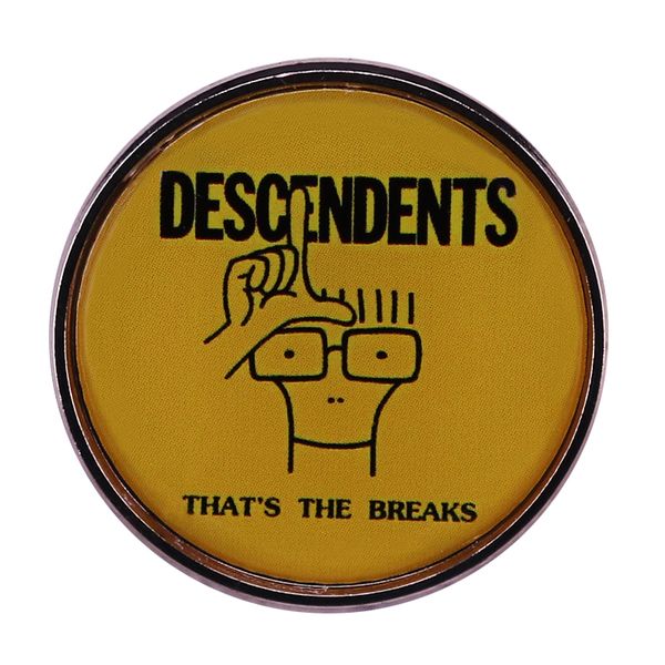 that's the breaks poster inspiration brooch badge pin cute funny accessory, Blue
that's the breaks poster inspiration brooch badge pin cute funny accessory, Blue