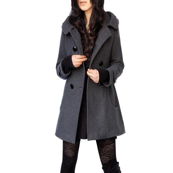 women's wool blends winter hooded en coats windbreaker double-breasted cashmere chic coat jackets female size s-4xl 221114, Black
women's wool blends winter hooded en coats windbreaker double-breasted cashmere chic coat jackets female size s-4xl 221114, Black