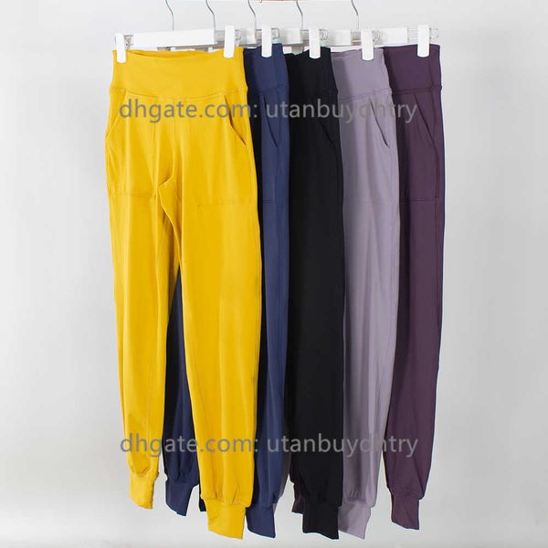 lu22 relaxed high-rise jogger elastic waist jogging pants designed for on the move casual fitness yoga pants with pockets, Black
lu22 relaxed high-rise jogger elastic waist jogging pants designed for on the move casual fitness yoga pants with pockets, Black