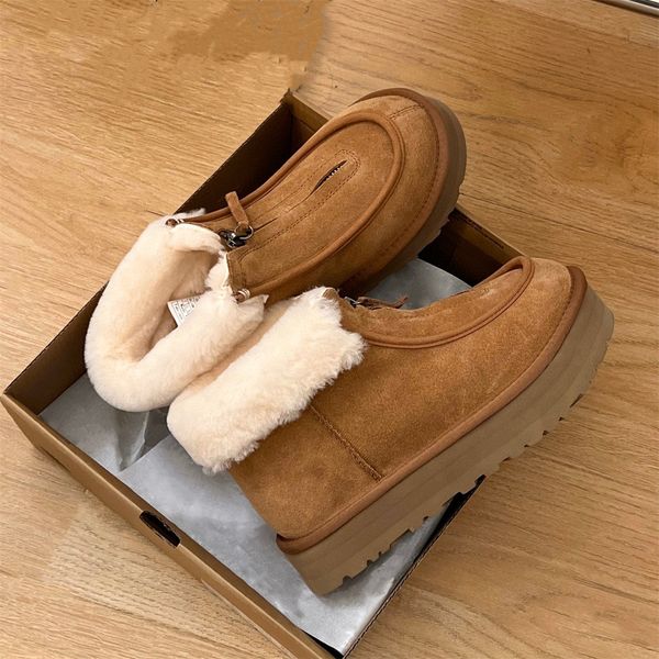 australia funkette snow boot chestnut suede sheepskin platform ankle boots women shearling fur wool lined zipper booties designer winter cuf, Black
australia funkette snow boot chestnut suede sheepskin platform ankle boots women shearling fur wool lined zipper booties designer winter cuf, Black