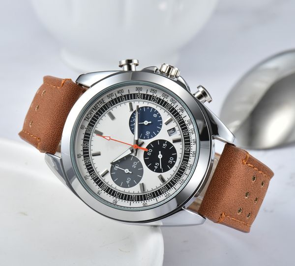 Top Luxury Brand Men Watch Stainless Steel Leather Sports Fashion Leisure Multi-function Watch Quartz
Top Luxury Brand Men Watch Stainless Steel Leather Sports Fashion Leisure Multi-function Watch Quartz