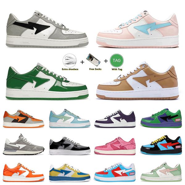 shoes men women casual shoes bapesta sneakers vingta platform road bapestas baped sk8 sta patent leather black white blue sports tennis trai
shoes men women casual shoes bapesta sneakers vingta platform road bapestas baped sk8 sta patent leather black white blue sports tennis trai