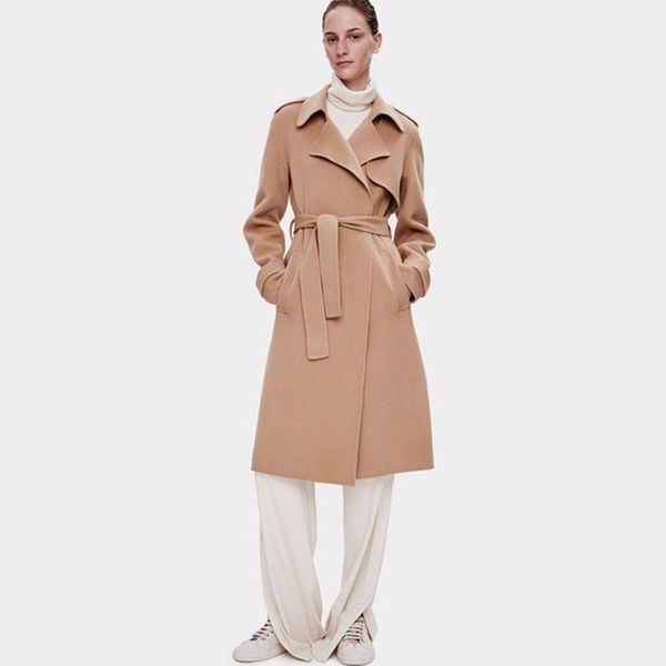 womens wool blends belted coats style fashion simple belt jacket black gray temperament slim woolen women's long coat new autumn winter
womens wool blends belted coats style fashion simple belt jacket black gray temperament slim woolen women's long coat new autumn winter