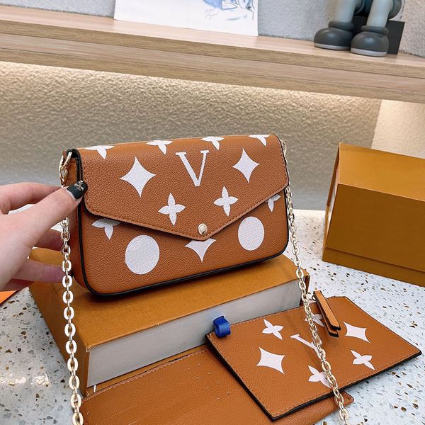 3-in-one purse luxurys bag designer bags women shoulder handbag classic leather crossbody handbags brand chain hand bag
3-in-one purse luxurys bag designer bags women shoulder handbag classic leather crossbody handbags brand chain hand bag