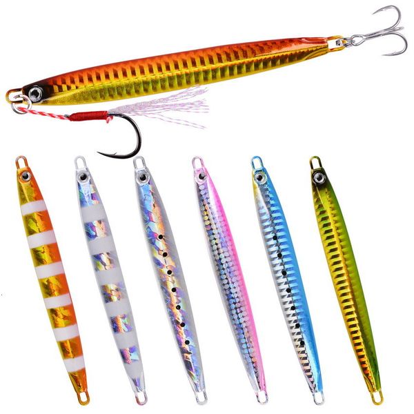 baits lures 7pcs slim long metal casting jig 10g 20g 30g 40g 60g shore cast jigging spoon fishing lure artificial bait tackle japan pesca 22
baits lures 7pcs slim long metal casting jig 10g 20g 30g 40g 60g shore cast jigging spoon fishing lure artificial bait tackle japan pesca 22