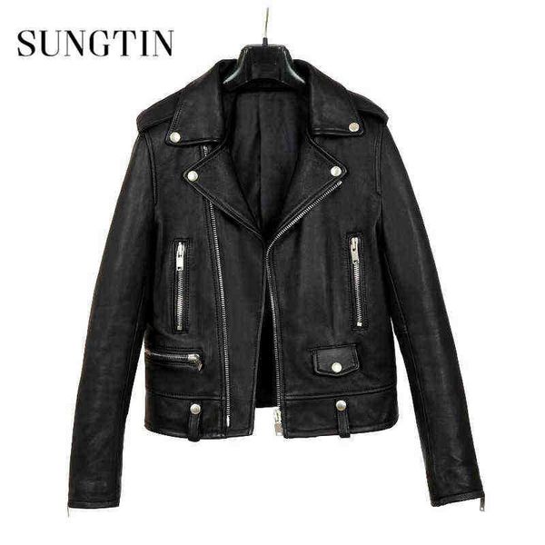 sungtin brand pu leather jacket women spring jacket new fashion women jacket black faux leather biker female punk bomber runaway j220727
sungtin brand pu leather jacket women spring jacket new fashion women jacket black faux leather biker female punk bomber runaway j220727
