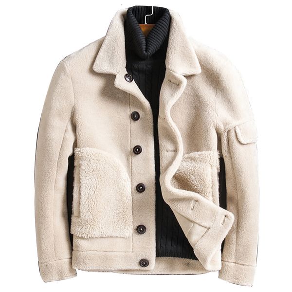 men's wool blends oversized 5xl mans woolen coat men's lamb fur jacket and coat casual fashion thick warm velvet outerwear overcoa, Black
men's wool blends oversized 5xl mans woolen coat men's lamb fur jacket and coat casual fashion thick warm velvet outerwear overcoa, Black