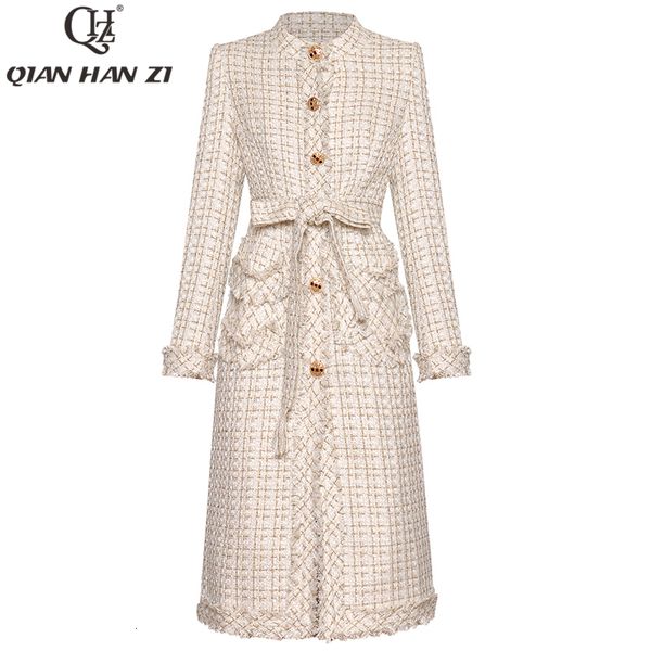 women's wool blends qian han zi high-quality designer autumn winter long coat long sleeve single breasted fringe fashion overcoat outwe, Black
women's wool blends qian han zi high-quality designer autumn winter long coat long sleeve single breasted fringe fashion overcoat outwe, Black