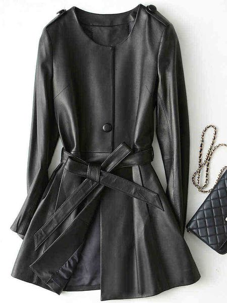 nerazzurri spring autumn black faux leather jacket women long sleeve belt leather jacket 2021 slim fit korean fashion clothing j220727
nerazzurri spring autumn black faux leather jacket women long sleeve belt leather jacket 2021 slim fit korean fashion clothing j220727