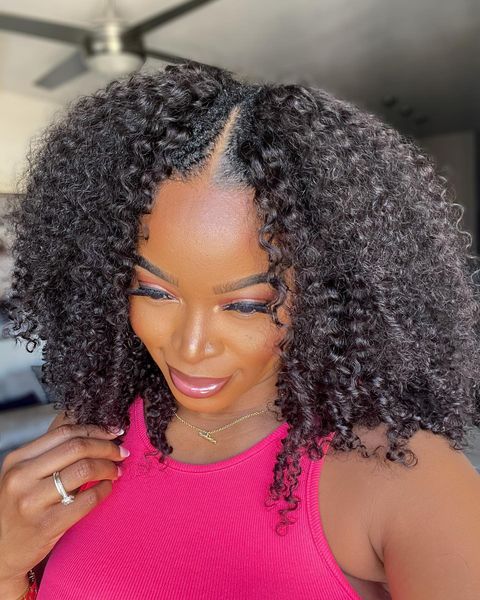 afro kinky curly v u part wig human hair brazilian virgin v upart wigs 3b 3c coily kinki for black woman 150%density 14inch, Black;brown
afro kinky curly v u part wig human hair brazilian virgin v upart wigs 3b 3c coily kinki for black woman 150%density 14inch, Black;brown
