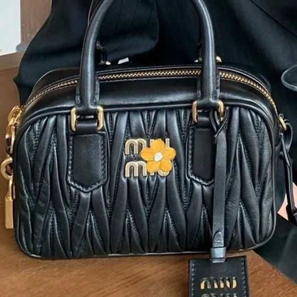 

shoulder bags designer fashion mm handbags wrist small bowling star same style sheepskin pleated chain portable one messenger 0lq9 young chi