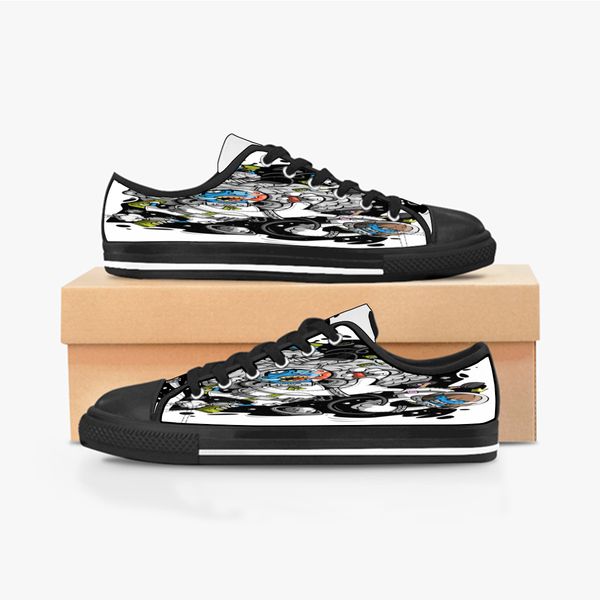 diy custom shoes classic canvas skateboard casual accept triple black customization uv printing low cut mens womens sports sneakers205
diy custom shoes classic canvas skateboard casual accept triple black customization uv printing low cut mens womens sports sneakers205