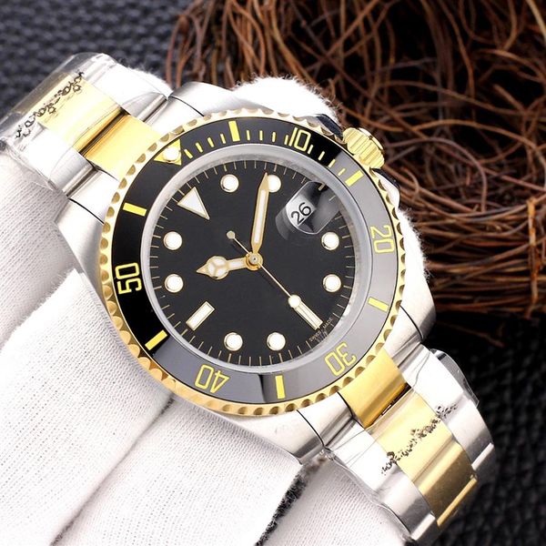 submarine quality watch mens watches mechanical 2813 40mm between gold stainless steel strap sapphire mirror waterproof 50off230w, Slivery;brown
submarine quality watch mens watches mechanical 2813 40mm between gold stainless steel strap sapphire mirror waterproof 50off230w, Slivery;brown