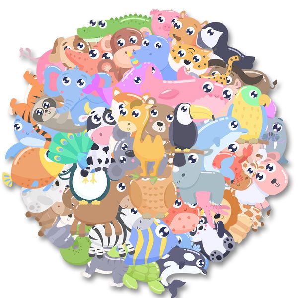 50pcs/lot skateboard stickers watercolor animal for car lapipad bicycle motorcycle helmet ps4 phone kids toys diy decals pvc water bottle st
50pcs/lot skateboard stickers watercolor animal for car lapipad bicycle motorcycle helmet ps4 phone kids toys diy decals pvc water bottle st
