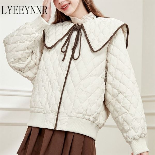 womens down parkas lyeeynnr oeter pan collar lace up warm contrast color long sleeve black jackets arrival winter clothes outerwear 221113
womens down parkas lyeeynnr oeter pan collar lace up warm contrast color long sleeve black jackets arrival winter clothes outerwear 221113