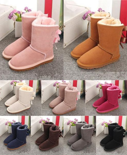 australia kids boot girls bailey 2 bows designer boots genuine leather shoe wgg classic toddler snow boots winter shoes black red uggi baby, Black;grey
australia kids boot girls bailey 2 bows designer boots genuine leather shoe wgg classic toddler snow boots winter shoes black red uggi baby, Black;grey