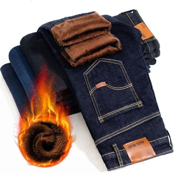 mens jeans brand winter flannel stretch jean trousers casual fashion pants spring 221113, Blue
mens jeans brand winter flannel stretch jean trousers casual fashion pants spring 221113, Blue