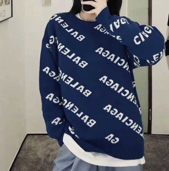 23ss designer balanciagas sweater brand paris fashion brand knitted hooded jacket men's and women's round neck letter jacquard spo, White;black
23ss designer balanciagas sweater brand paris fashion brand knitted hooded jacket men's and women's round neck letter jacquard spo, White;black