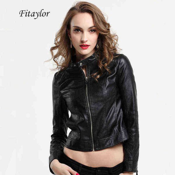 fitaylor women pu leather jackets lady black pink faux leather outfit motorcycle jacket spring matte biker bomber jacket j220727
fitaylor women pu leather jackets lady black pink faux leather outfit motorcycle jacket spring matte biker bomber jacket j220727