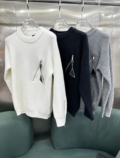 2022 design new men's crew neck sweaters luxury brand quality characteristic casual sweater, White;black
2022 design new men's crew neck sweaters luxury brand quality characteristic casual sweater, White;black
