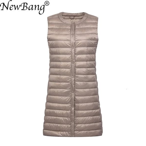 women's vests bang brand ultra light down women long windproof lightweight warm waistcoat female coat slim sleeveless 221114, Black;white
women's vests bang brand ultra light down women long windproof lightweight warm waistcoat female coat slim sleeveless 221114, Black;white