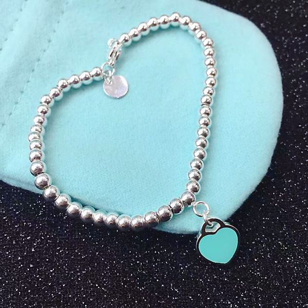 european and american bracelet necklace set heart shaped charm bead chain womens fashion jewelry original gift 316l stainless steel factory, Silver
european and american bracelet necklace set heart shaped charm bead chain womens fashion jewelry original gift 316l stainless steel factory, Silver