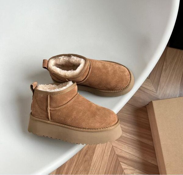mini platform boots designer woman thick bottom ankle warm fur snow boot fluffy fuzz mule slippers luxury shoes hou, Black
mini platform boots designer woman thick bottom ankle warm fur snow boot fluffy fuzz mule slippers luxury shoes hou, Black