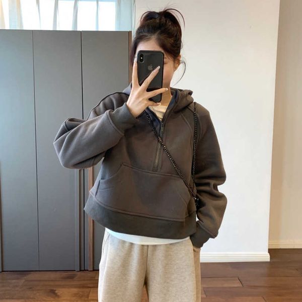 women's hoodies sweatshirts fashionable and comfortable soft glutinous half zipper fleece pullover, Black
women's hoodies sweatshirts fashionable and comfortable soft glutinous half zipper fleece pullover, Black