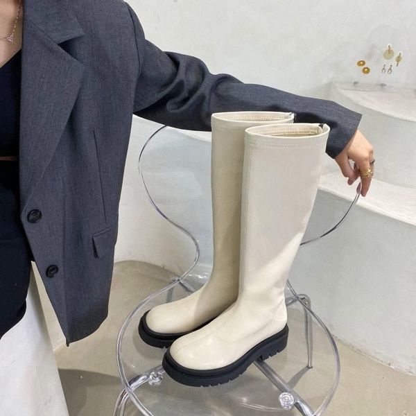 boots autumn women's knee high female pu fashion platform chunky heels long boot ladies soild back zipper keep warm footwear b7vs#, Black
boots autumn women's knee high female pu fashion platform chunky heels long boot ladies soild back zipper keep warm footwear b7vs#, Black